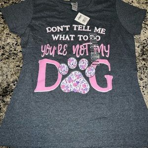 NWT Dog mom shirt